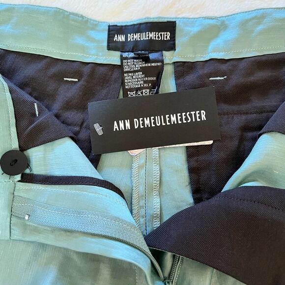 ANN DEMEULEMEESTER High-waisted straight leg trousers Size FR 38 / US 6 - Picture 12 of 16